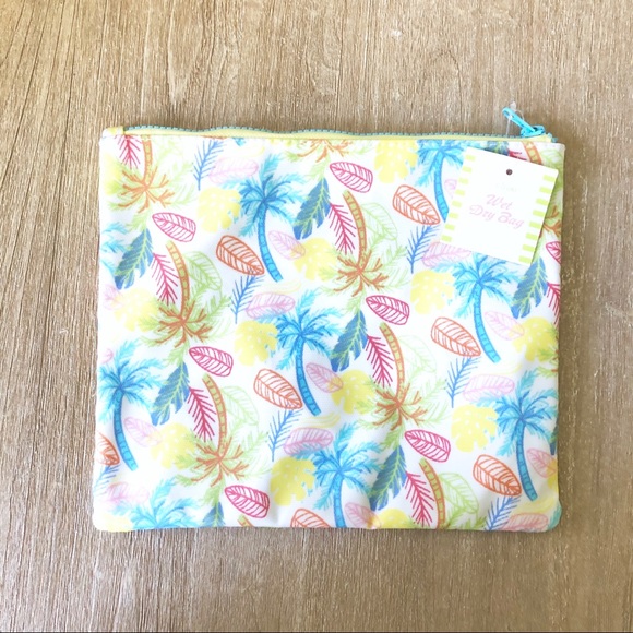 TARGET | Palm Tree Print Wet Dry Bag Pouch - Picture 1 of 3